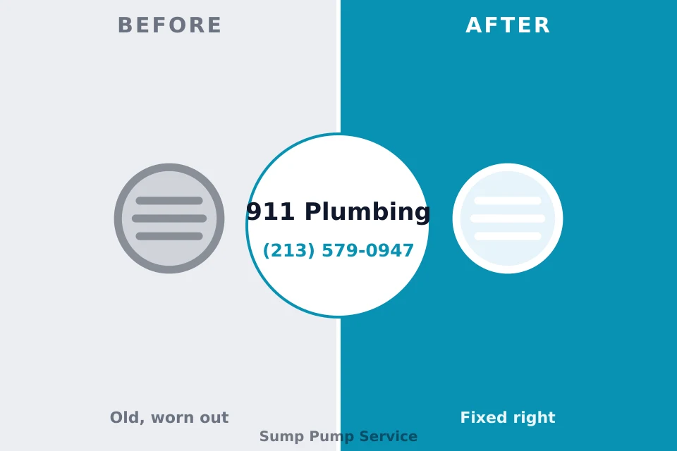 Before and after: plumbing repair Green River, WY